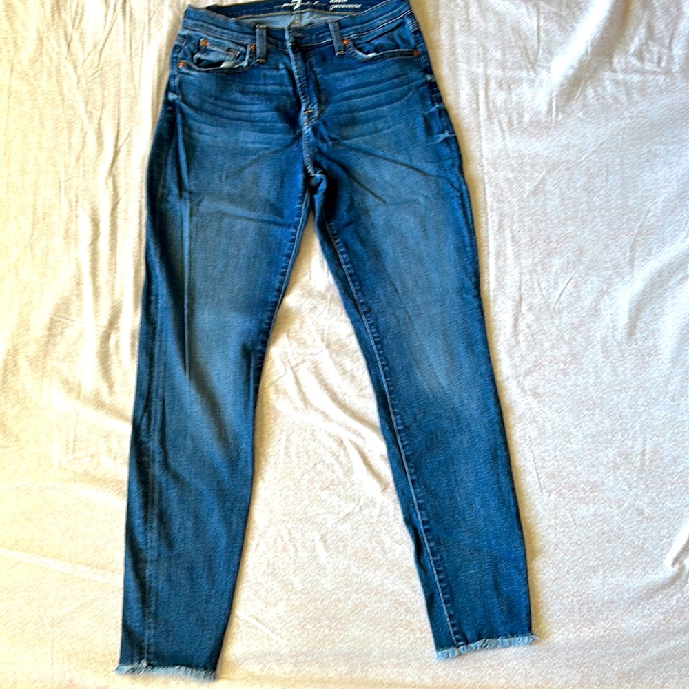 7 for all mankind ankle jeans